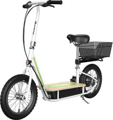 Razor Ecosmart Metro Electric Scooter with Seat, White