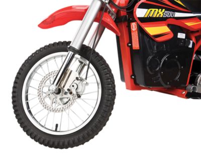 Image showing  MX500 Dirt Rocket Electric Dirt Bike, Red