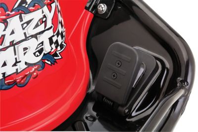 Image showing 5 th Razor Crazy Cart Electric Ride-On Toy, Black/Red