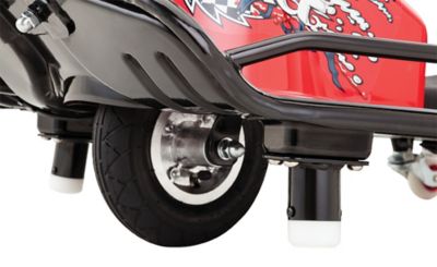 Image showing 6 th Razor Crazy Cart Electric Ride-On Toy, Black/Red