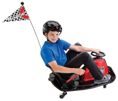 Image showing 8 th Razor Crazy Cart Electric Ride-On Toy, Black/Red