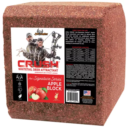 Ani-Logics Outdoors NY Crush Apple Block Deer Attractant 20 lb. Game Attractants