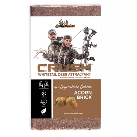 Ani-Logics Outdoors NY Crush Acorn Brick Deer Attractant 4 lb. Game Attractants