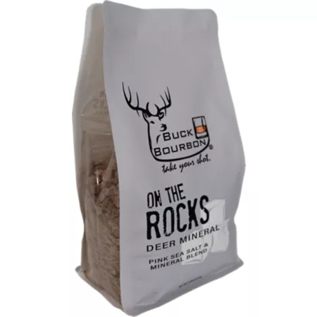 Buck Bourbon On the Rocks Granular Deer Mineral 6.5 lb bag Game Attractants