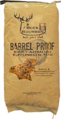 Buck Bourbon Barrel Proof Apple Butterscotch Deer Supplement, 40 lb.