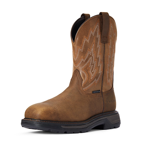 Ariat Men's International Big Rig Western Composite Toe Work Boots