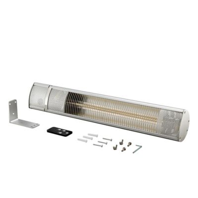 Image showing 6 th RedStone Metal Electric Patio Heater, 250 sq. ft., 5,120 BTU