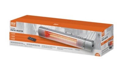 Image showing 9 th RedStone Metal Electric Patio Heater, 250 sq. ft., 5,120 BTU