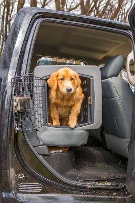 Image showing  30 in. T1 Dog Kennel, Dark Granite