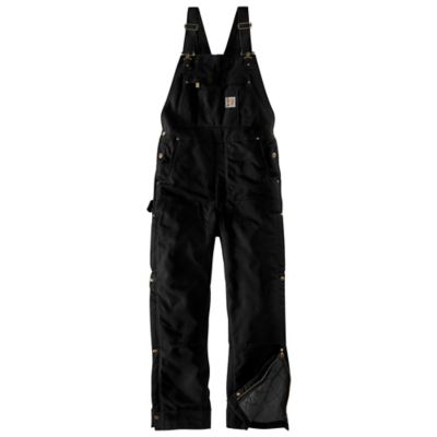 Carhartt Loose Fit Firm Duck Insulated Bib Overalls, 104393