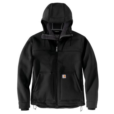 Carhartt Men's SuperDux Relaxed Fit Sherpa-Lined Active Jacket I bought this as a hoodie even if it is advertised as a jacket,and I was more than surprised by its performance