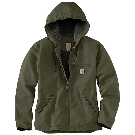Carhartt Washed Duck Sherpa-Lined Jacket, 104292 at Tractor Supply Co.
