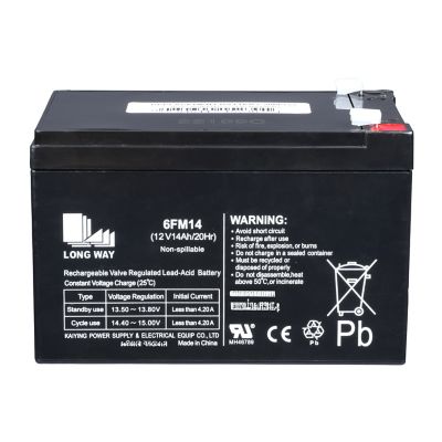 Universal Battery 12V 12Ah Sealed Lead Acid (SLA)/AGM Battery with