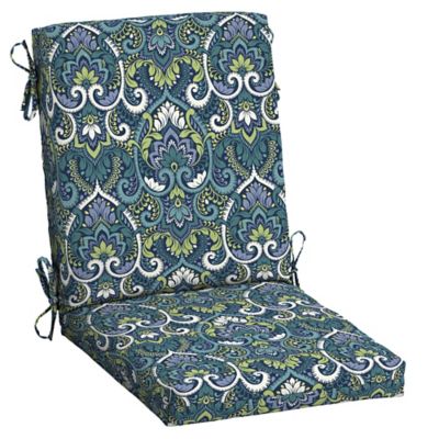 Arden Selections High-Back Dining Chair Cushion, Sapphire Aurora