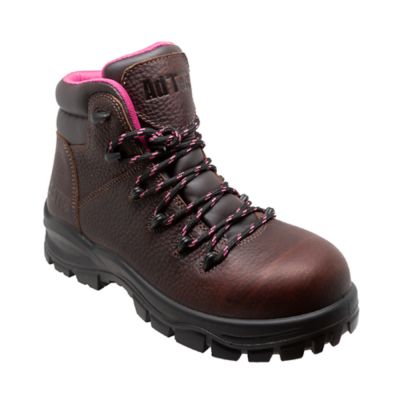 AdTec Women's Soft Toe Waterproof Work Boots, 6 in.