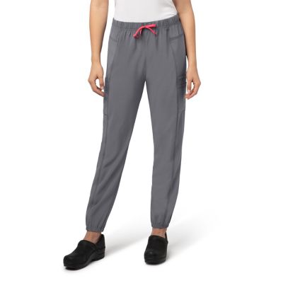 Carhartt Force Cross-Flex Jogger Scrub Pant I'm a photographer and looking for easy pants - these are almost perfect! I got black, love the fit and the ribbon detail - but they are so noisy! 