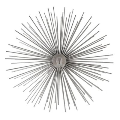 Image showing  Silver Metal 3-D Starburst Wall Decor, 3 pc.