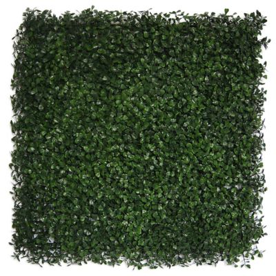 Greensmart Dekor 19.68 in. x 19.68 in. Artificial Foliage Ficus Style Wall Panels, 4 pc.