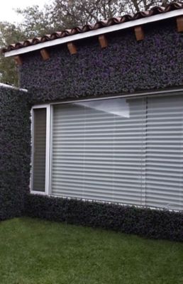 Image showing  19.68 in. x 19.68 in. Artificial Foliage Lavender Wall Panels, 4 pc.