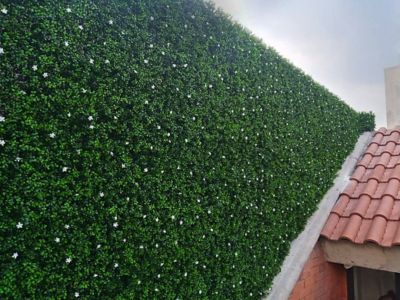 Greensmart Dekor 19.68 in. x 19.68 in. Artificial Foliage Tulum Style ...