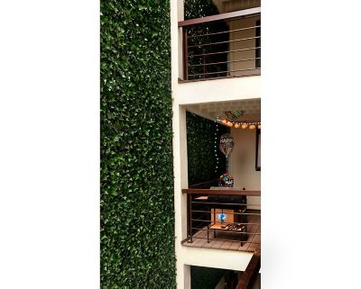 Image showing 7 th Greensmart Dekor 19.68 in. x 19.68 in. Artificial Foliage Ivy Style Wall Panels, 4 pc.