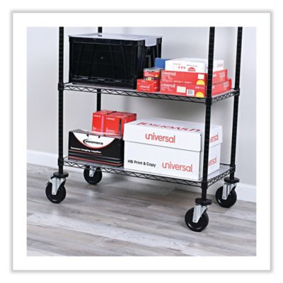 Image showing  5 in. 600 lb. Capacity Optional Casters for Wire Shelving, 4-Pack