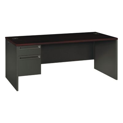 HON 38000 Series Left Pedestal Desk