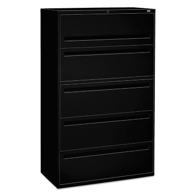 Hon 700 Series Five Drawer Lateral File Cabinet With Roll Out Shelves 18 X 42 In Hon795lp At Tractor Supply Co