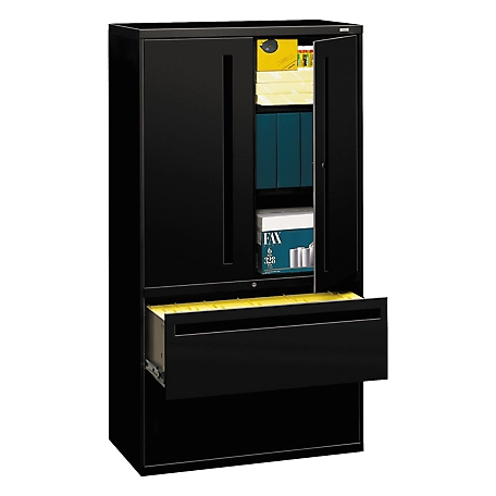 HON 700 Series Lateral File with Storage Cabinet