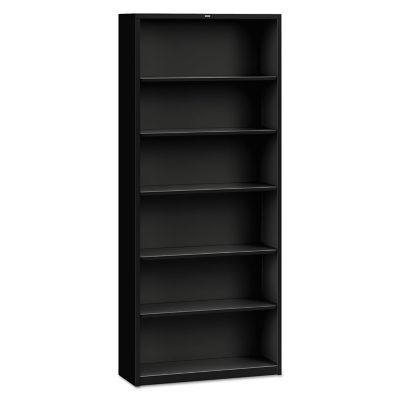 HON 2-Shelf Metal Bookcase