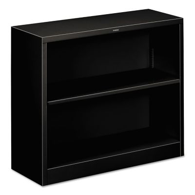 HON 2-Shelf Metal Bookcase