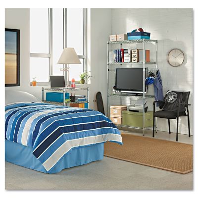 Image showing  4-Shelf NSF Certified Industrial Wire Shelving Kit, 36 in. x 18 in. x 72 in.