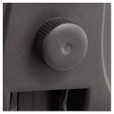 Image showing  Interval Series Swivel and Tilt Fabric Chair, Supports Up to 275 lb., Black Seat, Black Back, Black Base