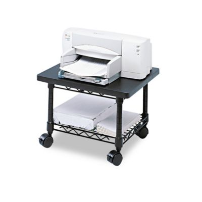 Image showing 1 th Safco Under-Desk Printer/Fax Stand, 1 Shelf