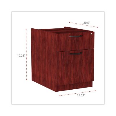 Image showing  Valencia Series 3/4 Box and File Pedestal Cabinet, 3 mm Edge Banding