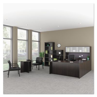 Image showing 1 th Alera 65 in. Valencia Series Rectangular Straight Front Desk Shell
