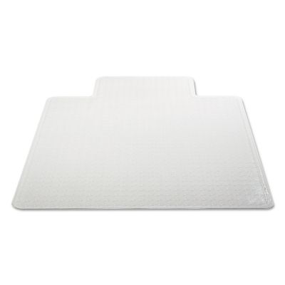Image showing 5 th Alera Vinyl Moderate Use Studded Chair Mat for Low Pile Carpet, Smooth Beveled Edge