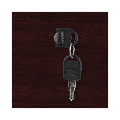 Image showing 5 th Alera Valencia Full Pedestal File/File Drawer, Textured Wood-Grain Laminate