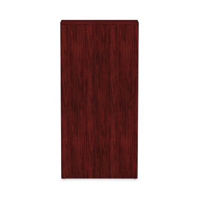 Image showing  5-Shelf Valencia Series Bookcase, Wood Grain Laminate