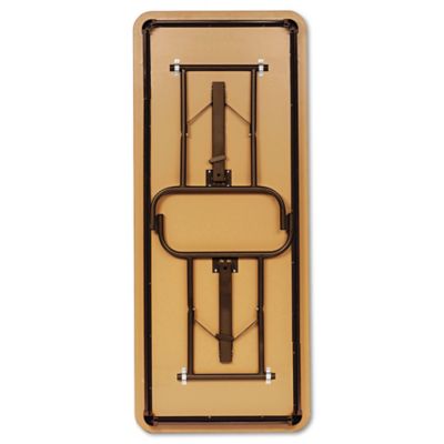 Image showing 1 th Iceberg Premium Wood Laminate Rectangular Folding Table, 30 in. x 72 in.