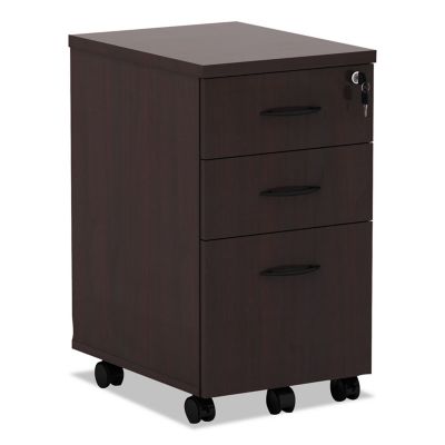 Alera Valencia Mobile Box/Box/File Pedestal File Cabinet, 5 Casters