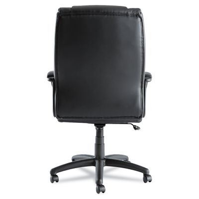 Image showing 6 th Alera Fraze Executive Swivel and Tilt High-Back Leather Chair, Supports Up to 275 lb., Black