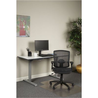 Image showing  Etros Series Mesh Synchro Suspension Mid-Back Tilt Chair, Supports Up to 275 lb.