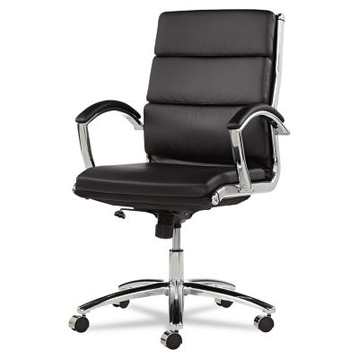 Image showing 3 th Alera Neratoli Mid-Back Slim Profile Swivel/Tilt Chair, Supports Up to 275 lb.