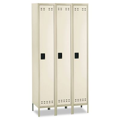 Safco Single-Tier 3-Column Locker, Steel