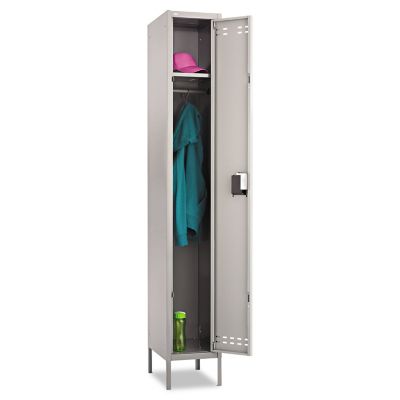 Safco 18 in. x 12 in. x 78 in. Single-Tier Locker