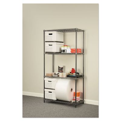 Image showing  4-Shelf Wire Shelving Starter Kit