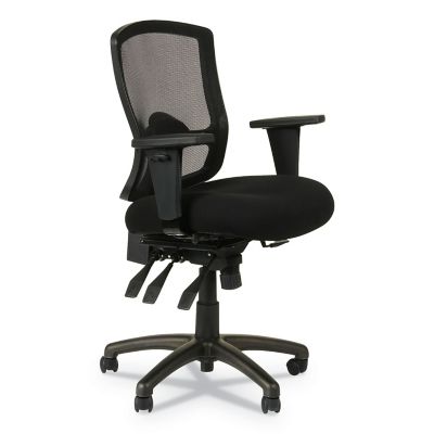 Alera Etros Series Mesh Mid-Back Multifunction Petite Chair, Supports Up to 275 lb -  ET4017