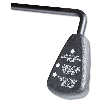 Image showing  Big and Tall Swivel and Tilt Mid-Back Chair, Supports Up to 450 lb.