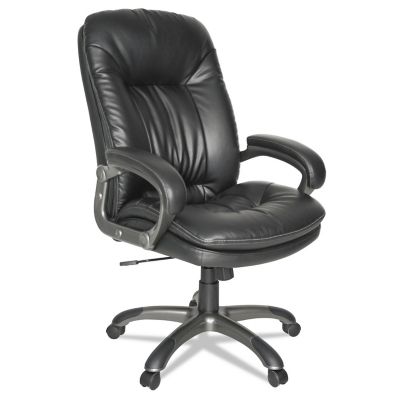 OIF Swivel and Tilt Leather High-Back Executive Chair, Supports Up to 250 lb.